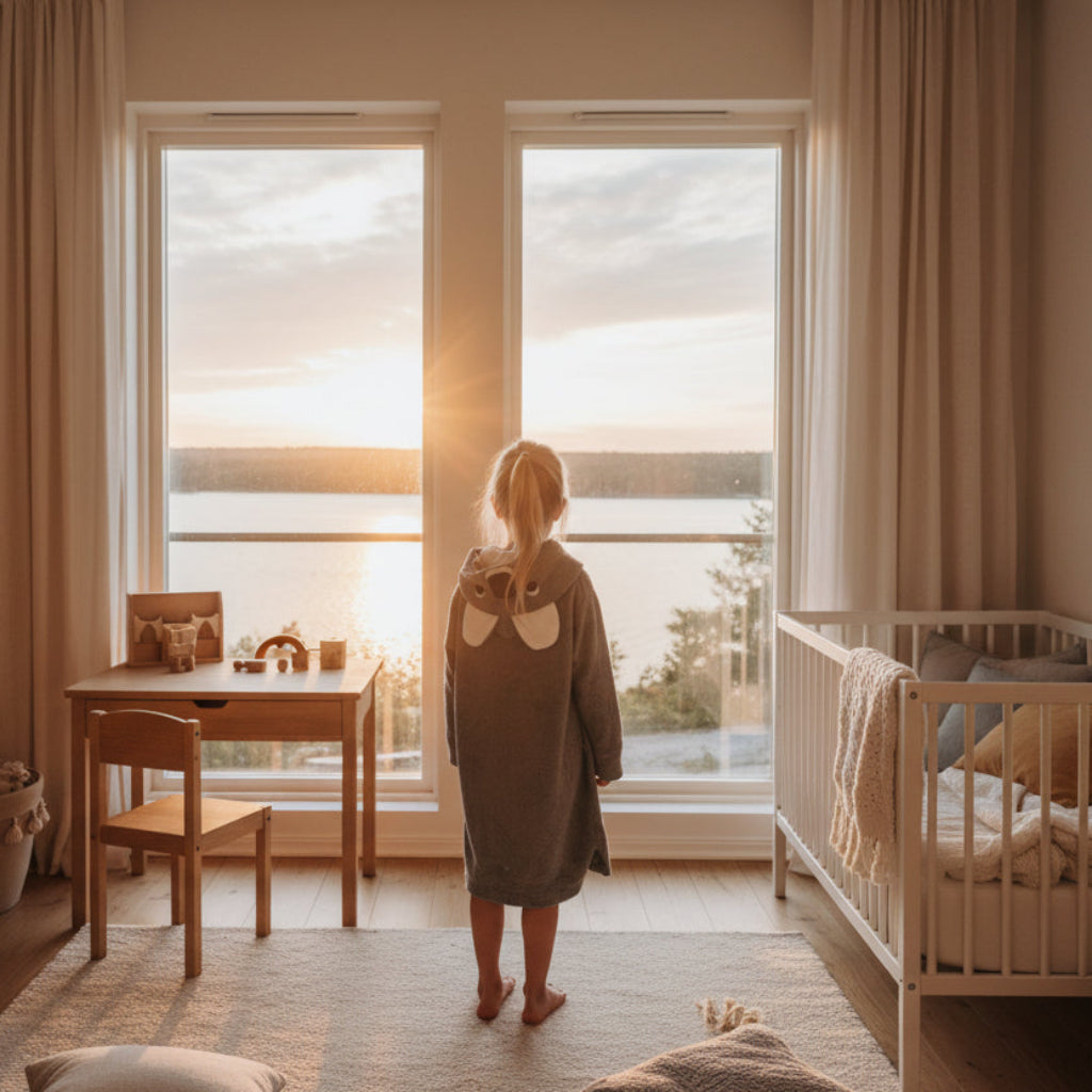 Badrock Handduk poncho KOALA – Mjukhet efter varje bad (Flera varianter)