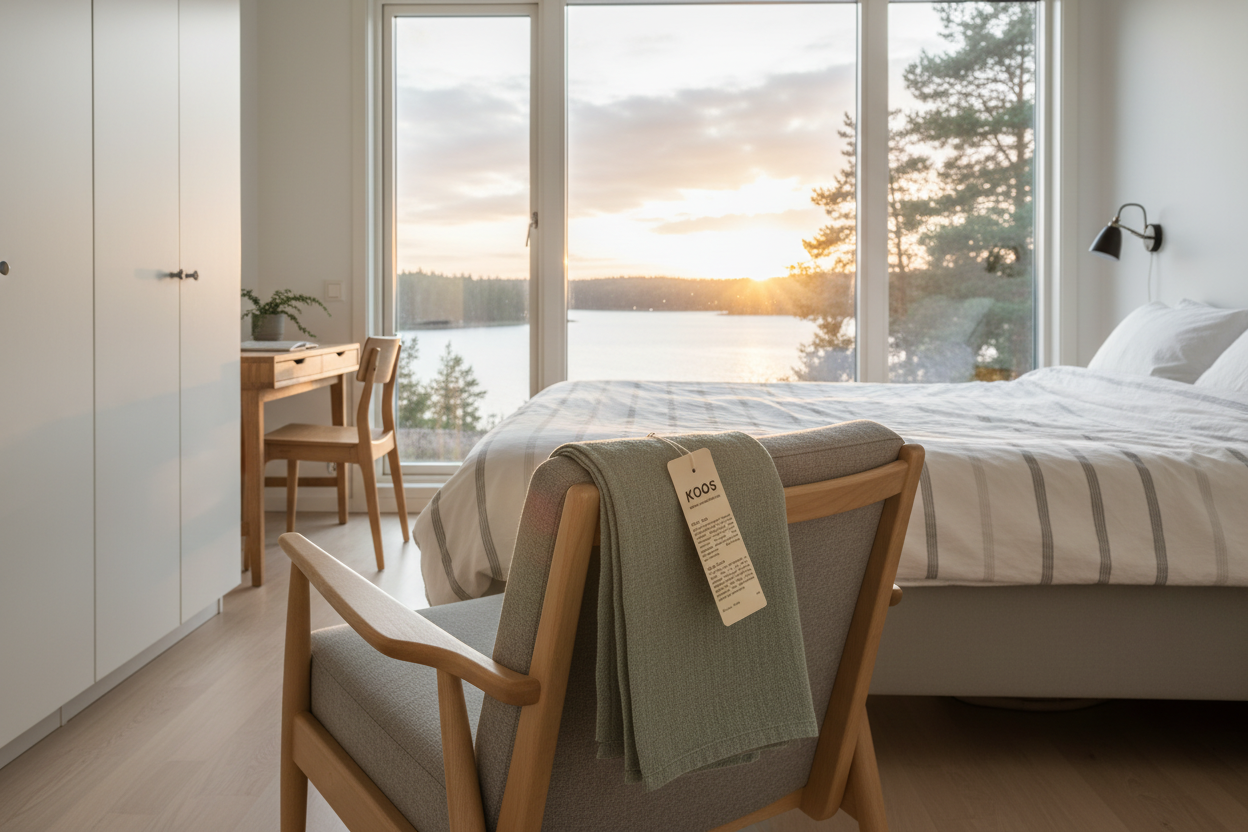 MINT - Linnehandduk 75x145cm mintgrön