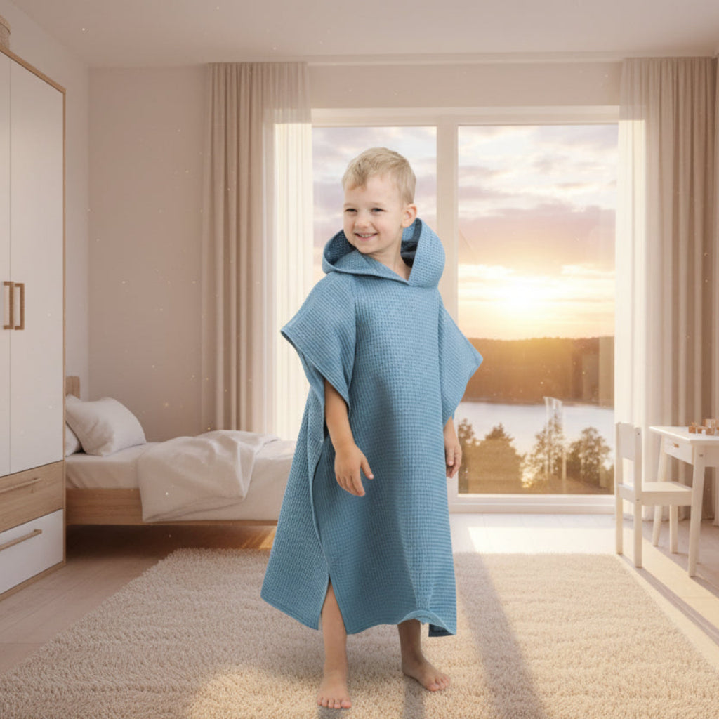 Handduk Handduk poncho NUSS – Mjuk och praktisk efter badet (Flera varianter)