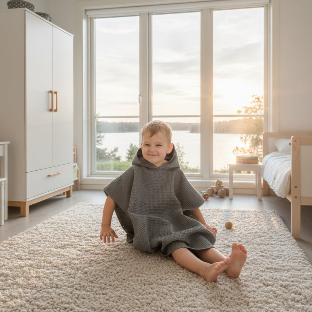 Handduk Handduk poncho NUSS – Mjuk och praktisk efter badet (Flera varianter)