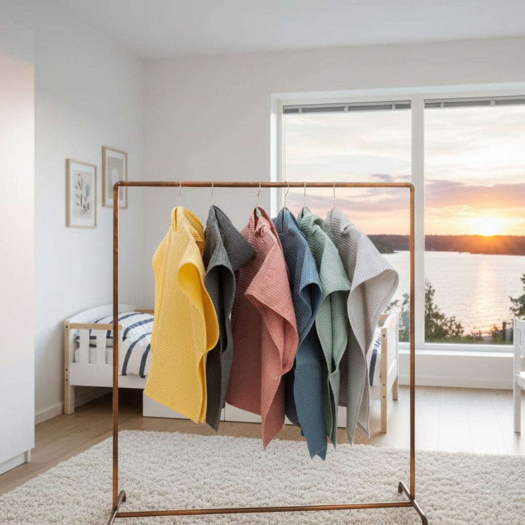 Handduk Handduk poncho NUSS – Mjuk och praktisk efter badet (Flera varianter)