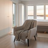 Unisex - Bath & Home - Towel Handduk RANDIG – Premiumkomfort i turkisk bomull (Flera storlekar)