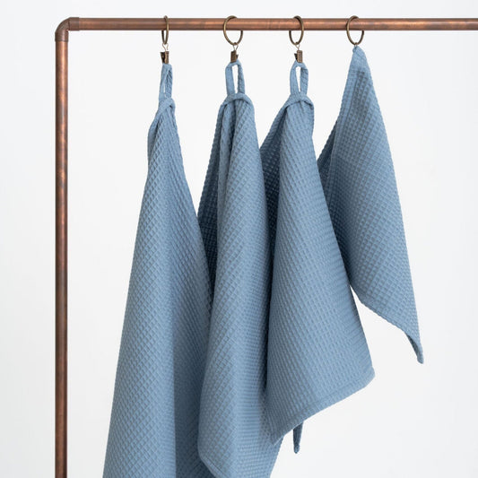 Handduk Handdukar VÅFFLA Set om 4st – Modern minimalism och taktil lyx (Flera varianter)