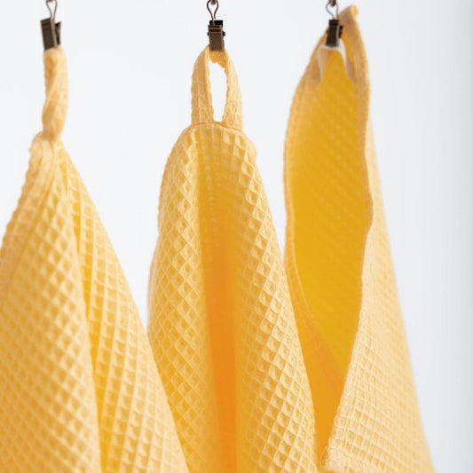 Handduk Handdukar VÅFFLA Set om 4st – Modern minimalism och taktil lyx (Flera varianter)