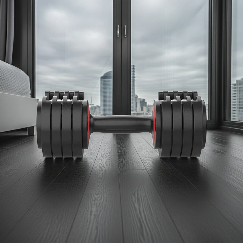 Hantel Justerbar hantel TUNG – Robust kvalitet för din hemmaträning (1,8 - 11,5 KG)