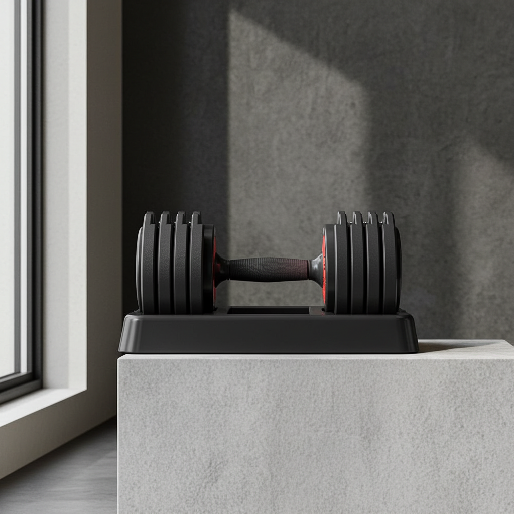 Hantel Justerbar hantel TUNG – Robust kvalitet för din hemmaträning (1,8 - 11,5 KG)