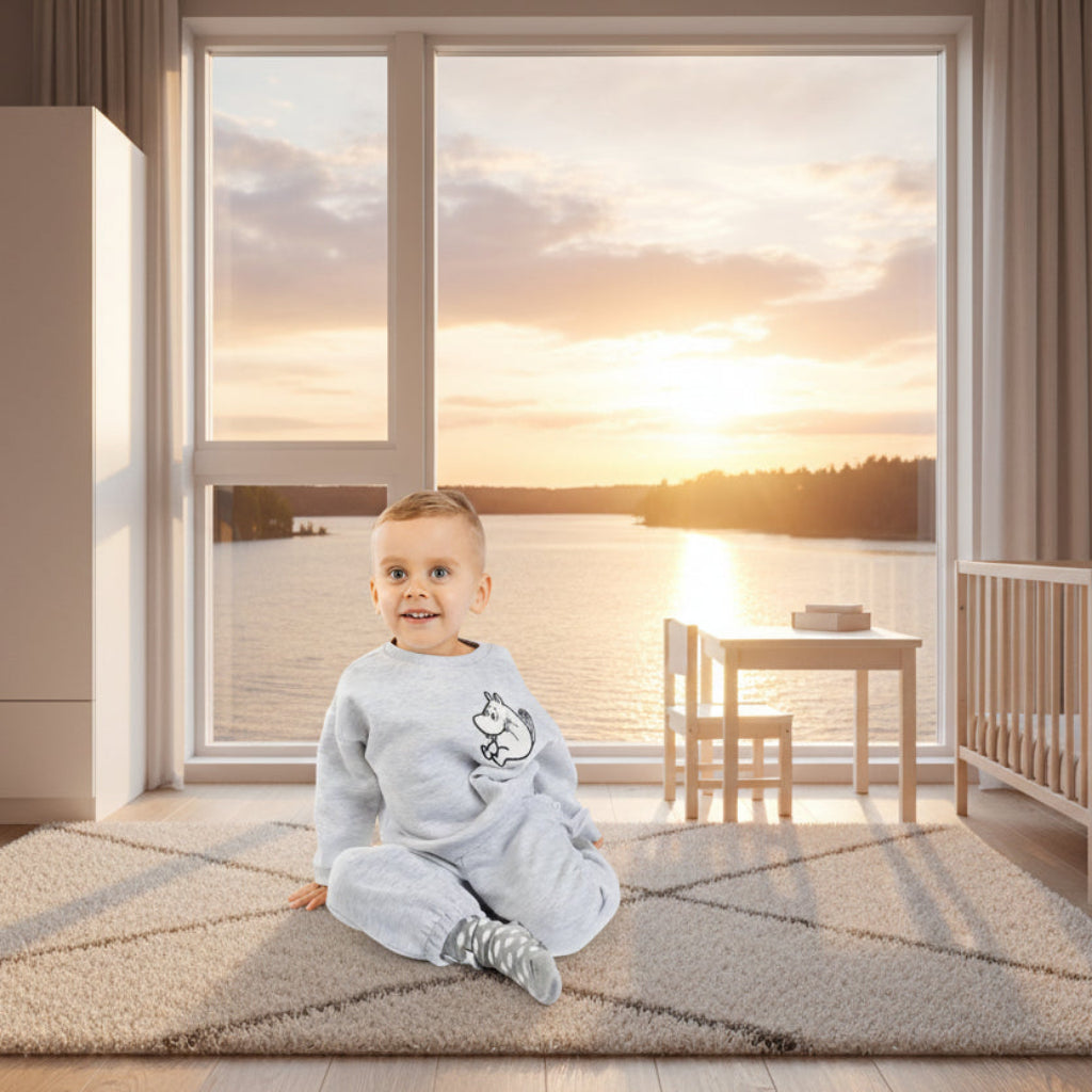 Klädset Collegeset MUMINTROLLET – Mjukt set med tröja och byxa (Flera storlekar)