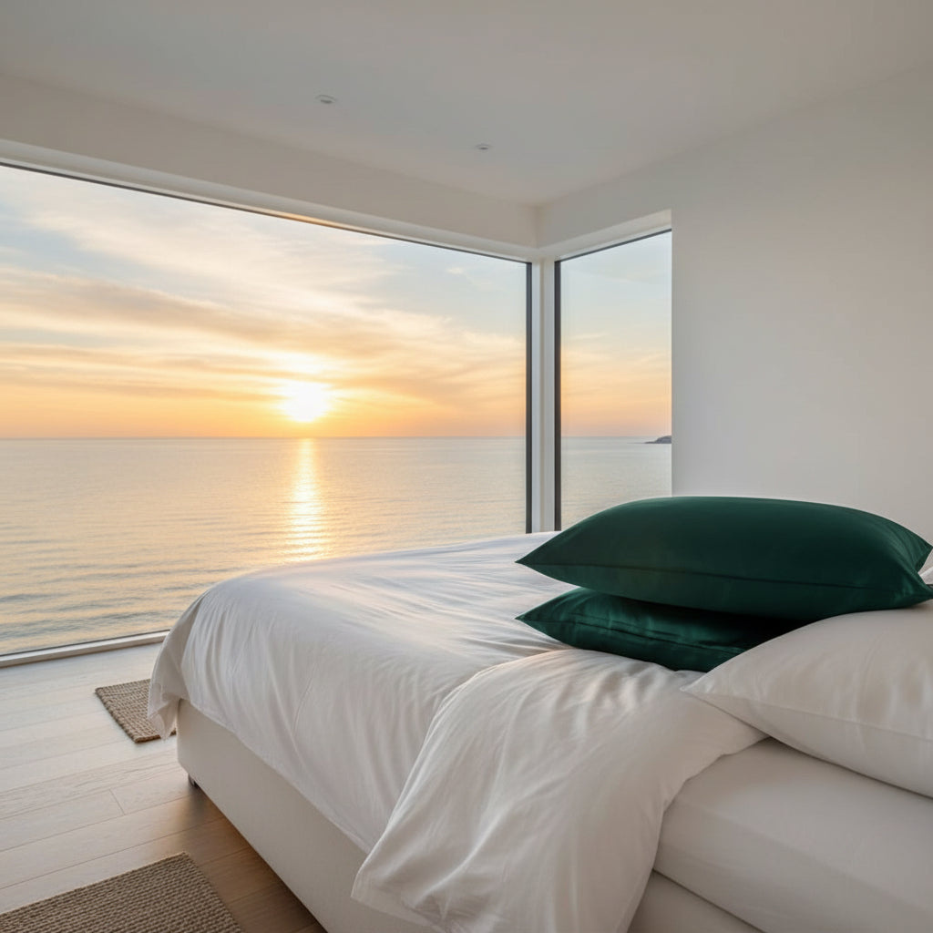 Mulberry Silk Pillowcase with Zipper, 22 Momme, 50×60