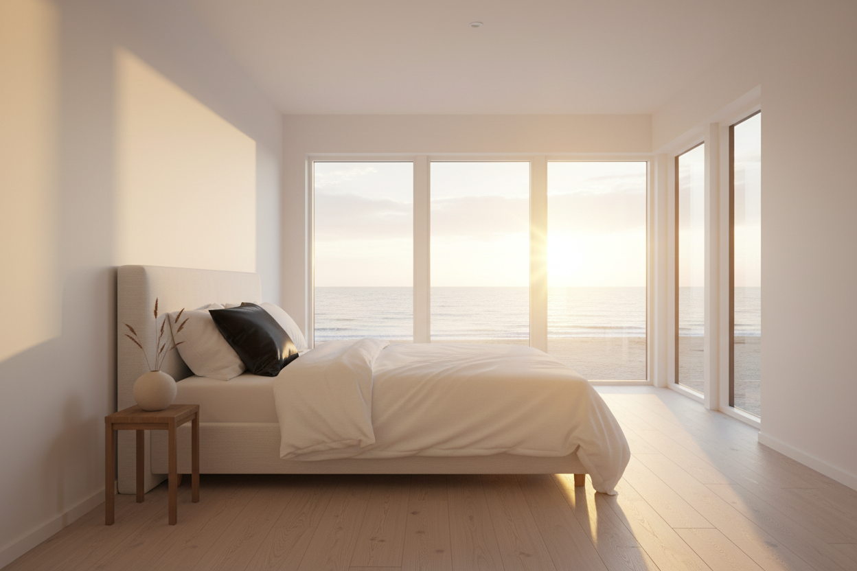 Mulberry Silk Pillowcase with Zipper, 22 Momme, 50×60