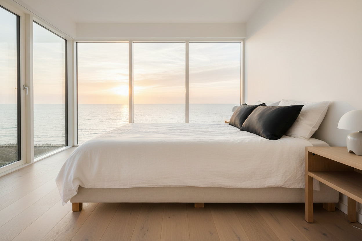 Mulberry Silk Pillowcase with Zipper, 22 Momme, 50×60