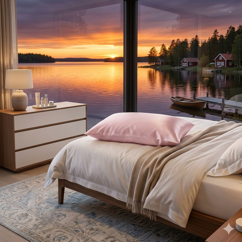 Kuddfodral Kuddfodral SILKE mullbärssilke – Lyxig komfort för din sömn (Flera varianter)