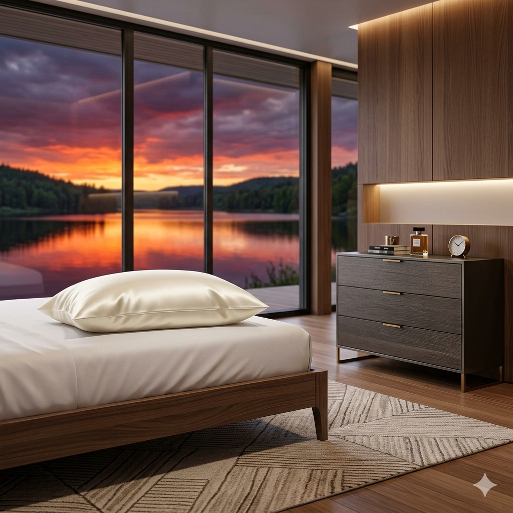 Kuddfodral Kuddfodral SILKE mullbärssilke – Lyxig komfort för din sömn (Flera varianter)