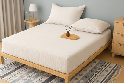 ECO Hampa Resårlakan dubbelsäng 180cm