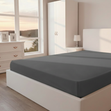 Underlakan Formsytt underlakan NILLA - mörkgrå (180x200cm)