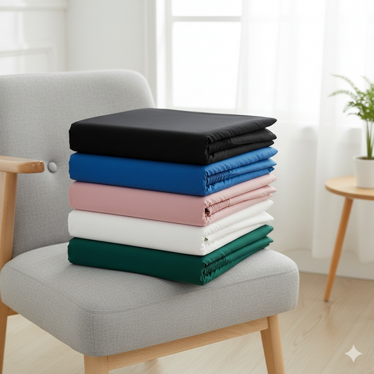 Underlakan Bomullslakan JUNO – Stretchbart dra-på-lakan i 100% bomull (Flera storlekar)