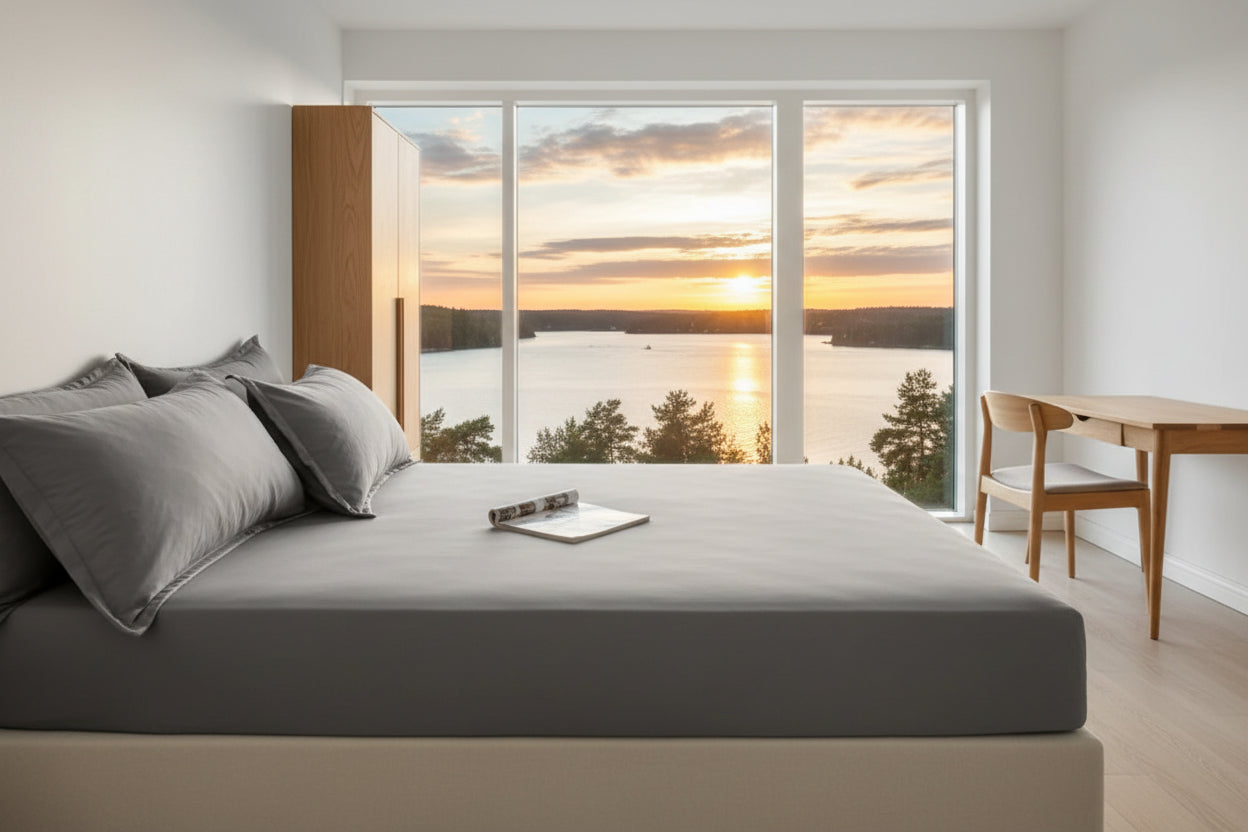 JUNO Bomullslakan flera storlekar och färger