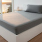 Fitted bottom sheet TODAY Essential Light grey 160 x 200 cm-1