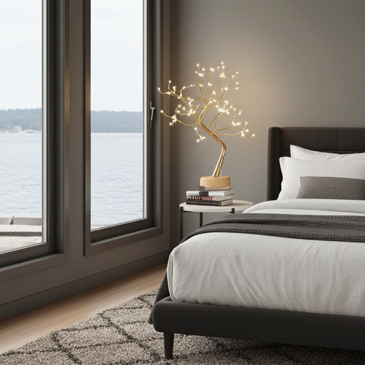 Lampa Dekorationslampa BONSAJ – Konstnärlig belysning med naturlig elegans (Flera varianter)