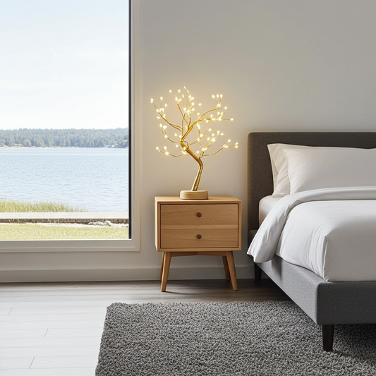 Lampa Dekorationslampa BONSAJ – Konstnärlig belysning med naturlig elegans (Flera varianter)