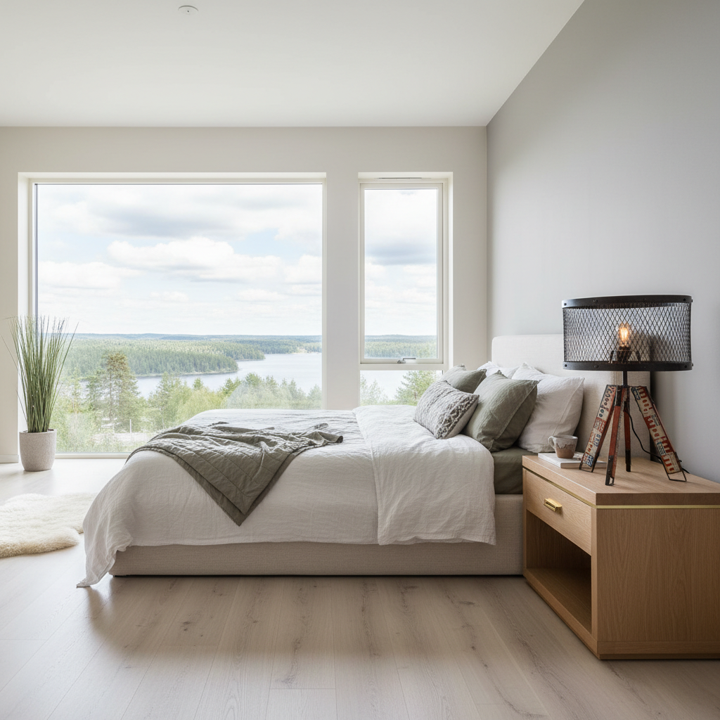 Bordslampa Bordslampa PEILSCHAAL – Industriell elegans i tidlös design (Höjd 79 cm)