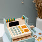 Wooden Store Cash Register with Accessories