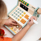 Wooden Store Cash Register with Accessories
