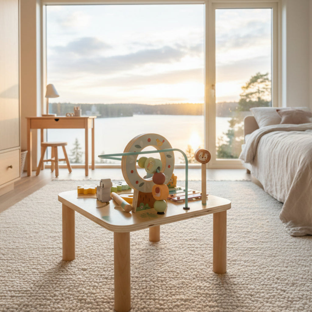 Leksaker Aktivitetsleksaker GREEN – i mjuka naturtoner