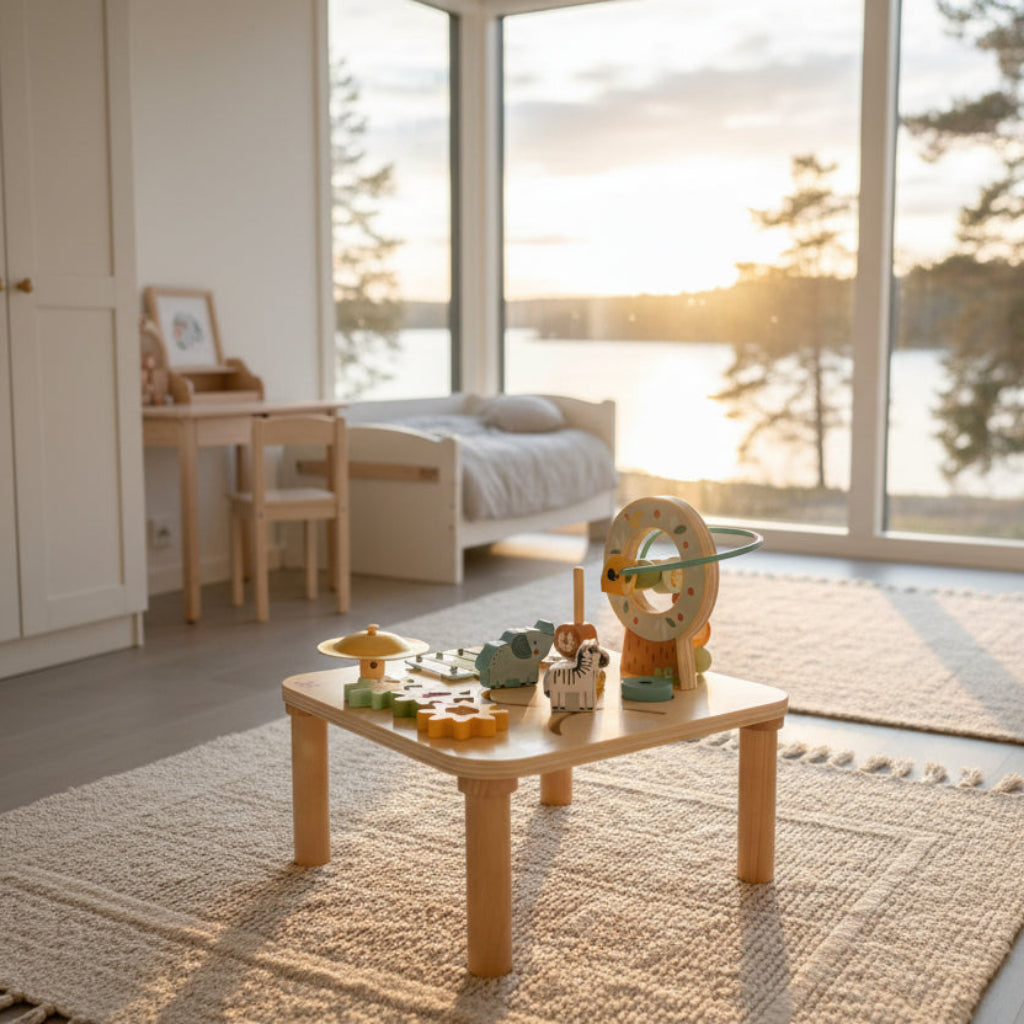 Leksaker Aktivitetsleksaker GREEN – i mjuka naturtoner