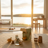 Leksaker Träleksak KAFFE 25 delar – För små baristor och kreativa fikastunder