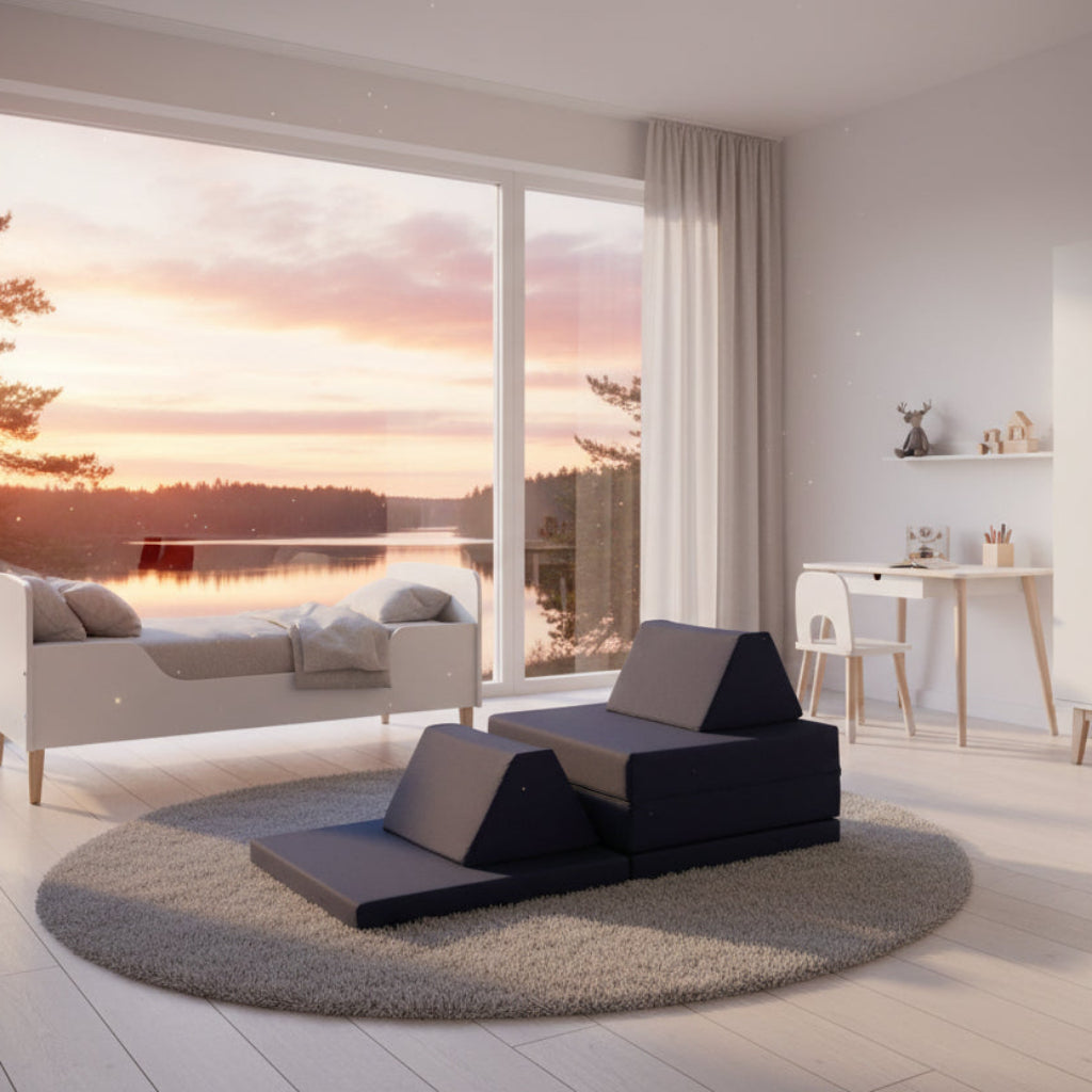 Soffa Aktivitetsmatta MJUK – Flexibel barnsoffa och lekmadrass i ett