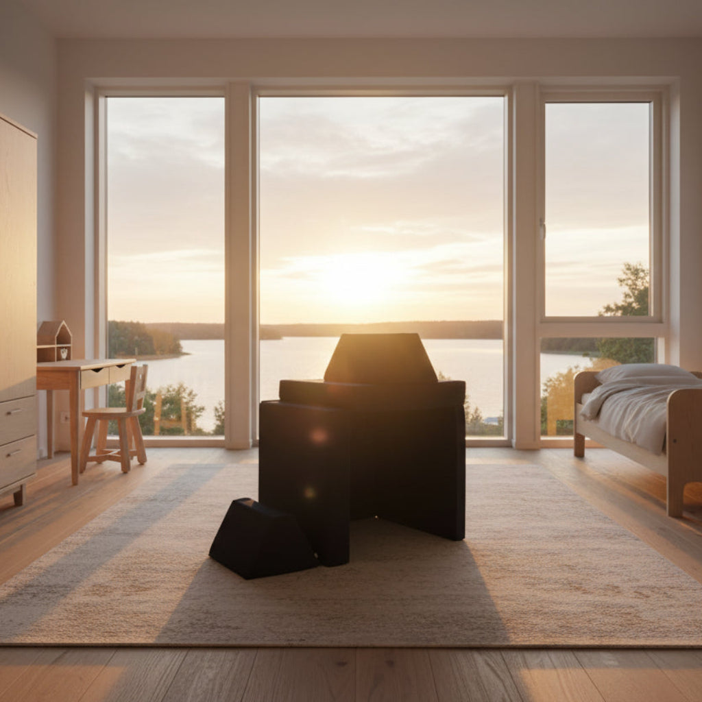 Soffa Aktivitetsmatta MJUK – Flexibel barnsoffa och lekmadrass i ett