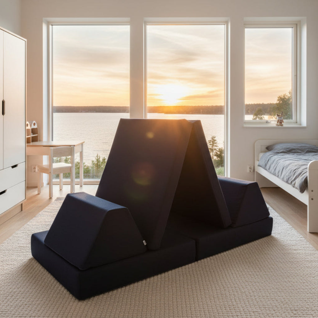 Soffa Aktivitetsmatta MJUK – Flexibel barnsoffa och lekmadrass i ett