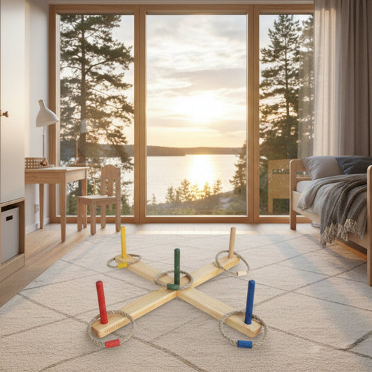 Leksaker Träspel RINGEN – Ett klassiskt sällskapsspel för hela familjen