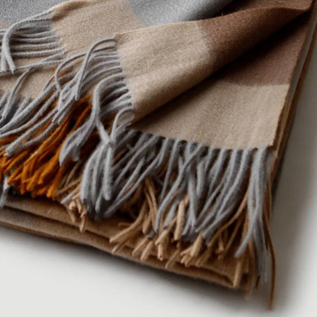 Filt Filt i lammull LAMMET – Naturlig värme och tidlös komfort (Flera varianter)