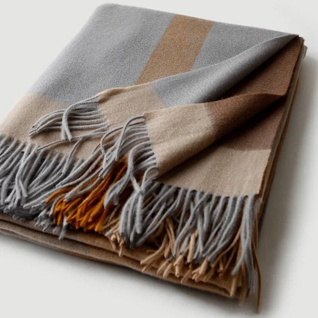 Filt Filt i lammull LAMMET – Naturlig värme och tidlös komfort (Flera varianter)