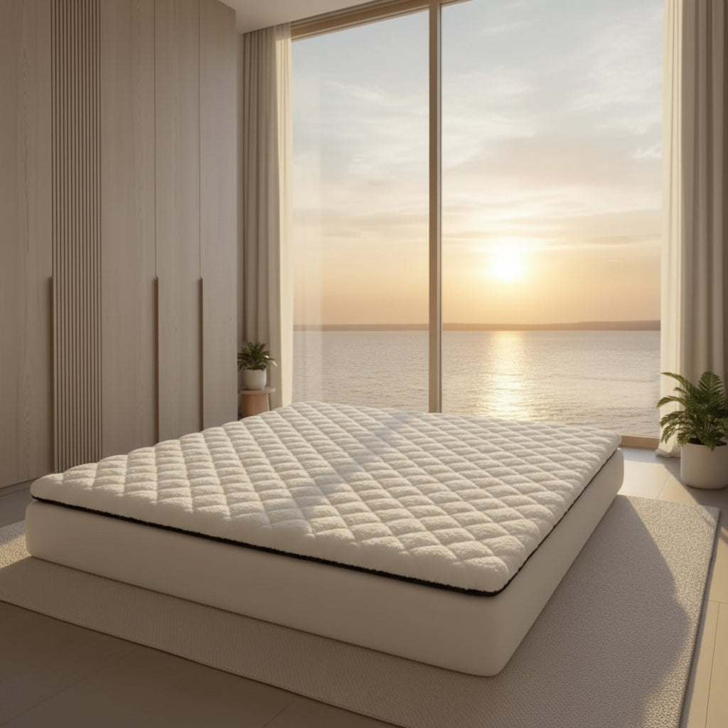 Bäddmadrass Bäddmadrass RUTIG – Förhöjd sovkomfort med klassisk design (90x200cm)