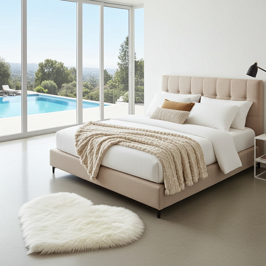 Mattor Matta HJÄRTAT – Mjuk och dekorativ matta för ett ombonat hem (Flera varianter)