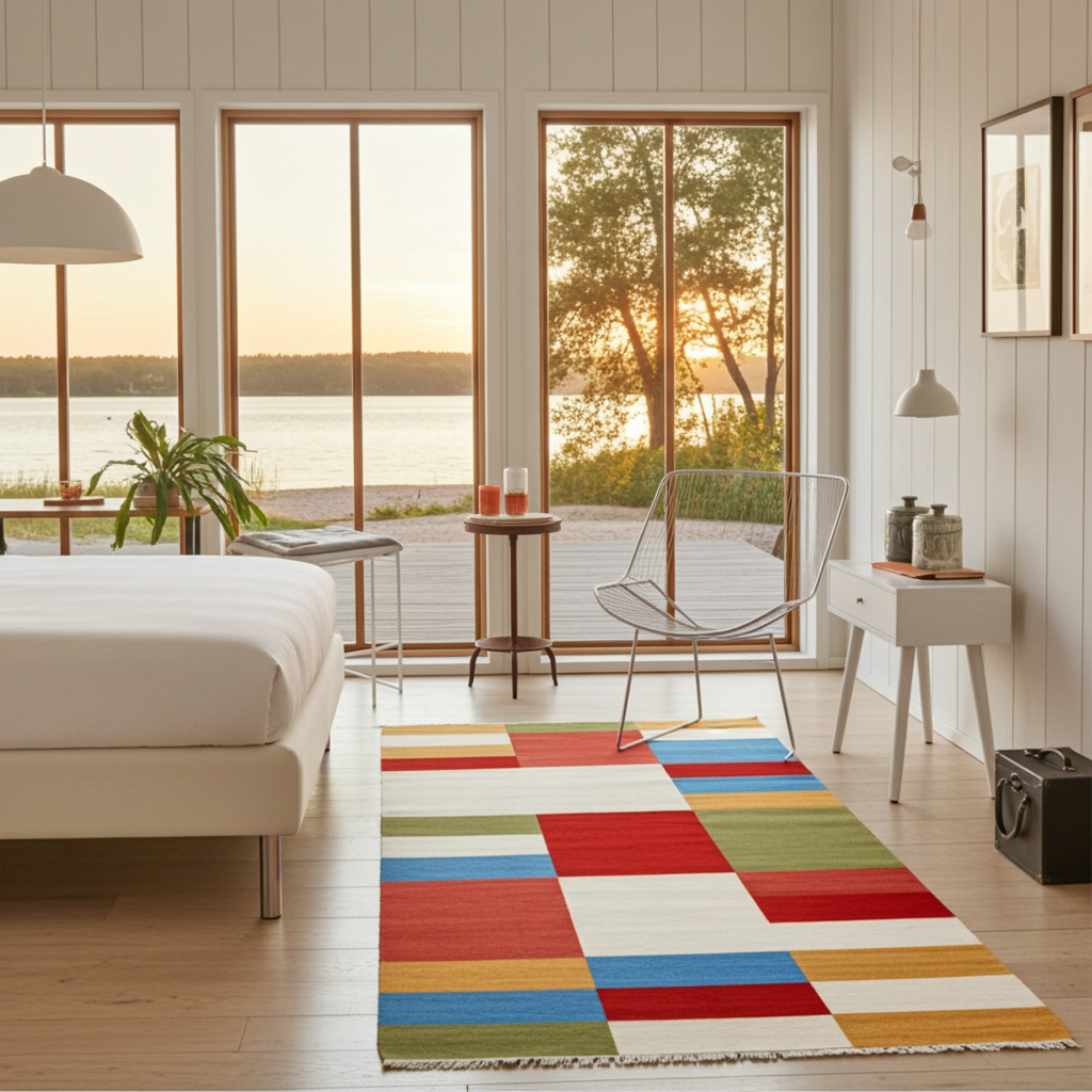 BOHEM - Handvävd ullmatta 200x280cm