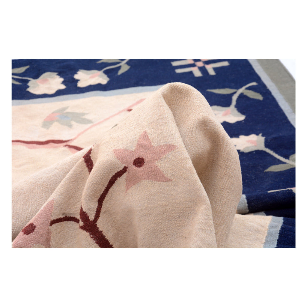 Mattor Matta i ull KELIM - Handvävd karaktär och tidlös design (175 x 265 cm)