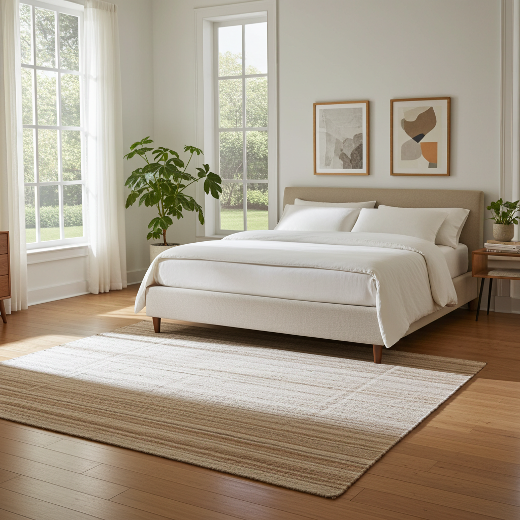 Mattor Matta SAND – Naturlig harmoni med taktila mönster (200 x 280 cm)