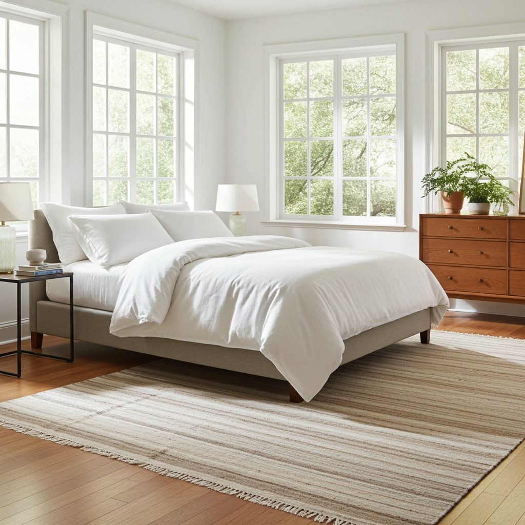 Mattor Matta SAND – Naturlig harmoni med taktila mönster (200 x 280 cm)