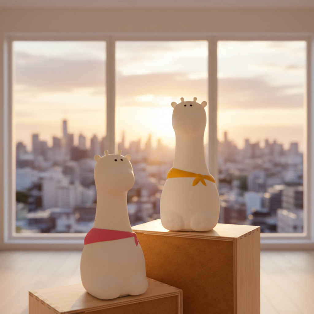 Nattlampa Nattlampa GIRAFF – Mjuk och dimbar belysning för barnrummet