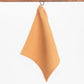 Organic Waffle Cotton Towel - Caramel