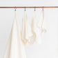 Organic Waffle Cotton Towel - Cream