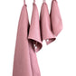 Organic Waffle Cotton Towel - Old Pink