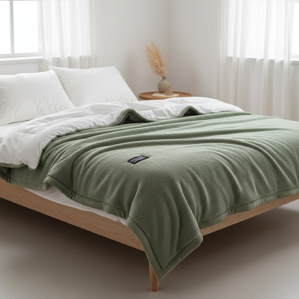 Överkast Överkast HEMMET – Elegant textur för ett harmoniskt sovrum (Flera varianter)