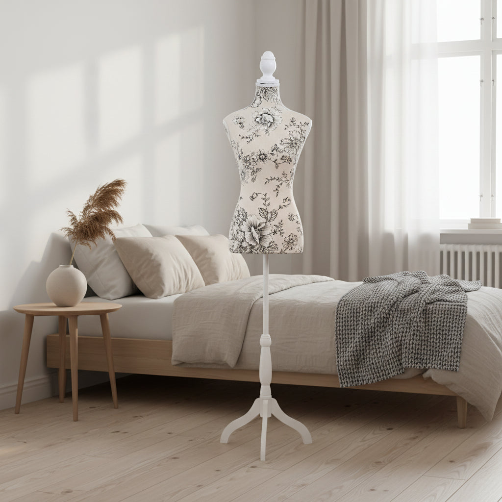 Provdocka Provdocka justerbar LINDA – Elegant inredningsdetalj och praktiskt stöd för klädvård