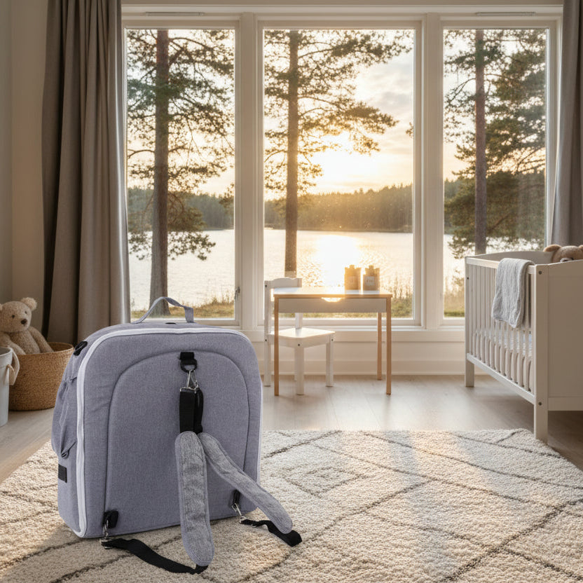 Resesäng Resesäng KRIBBA – Kompakt och stabil resesäng för trygg sömn på resan