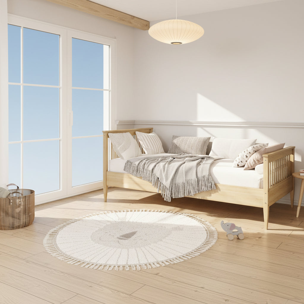 Säng Barnsäng EMIL – Klassisk och robust säng i massivt trä (Flera varianter)