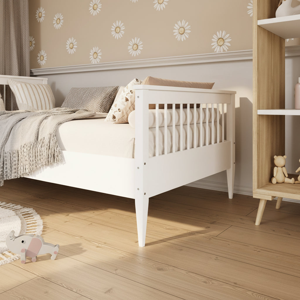 Säng Barnsäng EMIL – Klassisk och robust säng i massivt trä (Flera varianter)